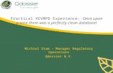 Practical XEVMPD experience; once upon a time there was a perfectly clean database!