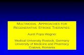 Multi-stage, multimodal Approaches for regenerative stroke therapies