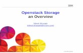 OpenStack Storage - an Overview