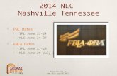 Webinar-2014 NLC Nashville