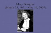 Mary Douglas Presentation