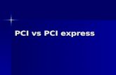 PCI vs PCI express
