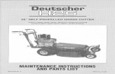 Deutscher H26 Manual