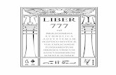 CROWLEY, Aleister-Liber 777