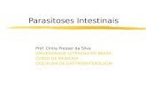 Aula 13 - Parasitoses Intestinais