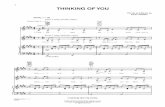 Katy Perry - Thinking of You (Sheet Music)