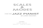 Scales & Modes for the Jazz Pianist