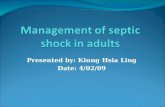Management of Septic Shock in Adults