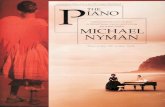 7685498 Piano Songbook Michael Nyman the Piano Partitura Completa