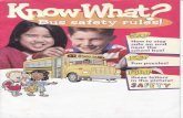 BUS SAFETY RULES WORKBOOK