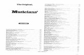 The Orginal, Musicians' 1015 Songs