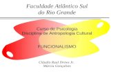 Antropologia - Seminario - Funcionalismo