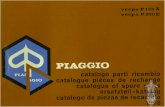Vespa P125x P200e Spare Parts Manual Multilanguage