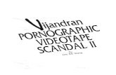 Vijandran Pornographic Videotape Scandal II