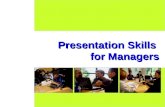 2.C. Presentation Skills for Managers