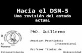 Hacia el DSM-5, una revisión del borrador 2010