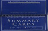 Anthony Robbins - Living Health 2000 - Summary Cards