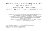 Proposal Workshop Multiple Intelligence +