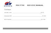 Pdv-t790 Ser Vice Manual