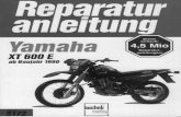 Yamaha XT600 E 90 Repair Manual GER By Mosue