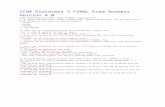 CCNA Discovery 3 FINAL Exam Answers Version 4