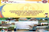 Dispositivo de Prevencion y Atencion de Inundaciones 2011l