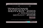 Windows Server 2003 Et Windows Server 2008 - Tome 1