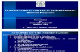 Justice Amjad Ali Constitutional Legal Empowerment