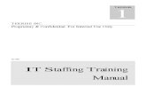 IT Staffing Training Manual