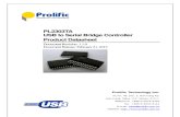 IO Cable PL2303TA Datasheet Ds Pl2303TA v1.1.0