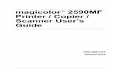 Magicolor2590MFCopier Printer Scanner User Manual