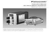 Panasonic Minas A4 E Manuals