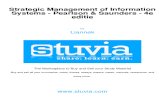 Strategic Management of Information Systems