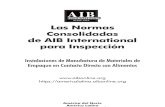 Las Normas as de AIB International Para Inspeccion