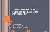 Como Conectar Dos Equipos en Red Con Windows