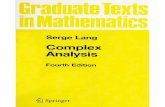 Serge Lang - Complex Analysis