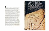 Garcia Gual - Antologia Poetica Lirica Griega