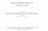 Husserliana Band III/1