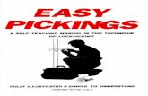 Easy Pickings - A Self-Teaching Manual in the Technique of Lockpicking - C. Remington (1992) WW
