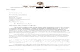 Letter from Washington Redskins General Counsel David Donovan to Atalaya Capital Management LP