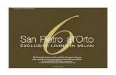 PORTFOLIO. San Pietro all Orto 6 - sanpietroallorto6.it. The ultimate property investment in Milan. Luxury serviced apartments for sale