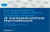 Loanwords in the world's languages- a comparative handbook Bởi Martin Haspelmath-Uri Tadmor