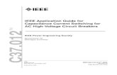IEEE Std C37.012-2005 IEEE Application Guide for Capacitance Current Switching for AC High-Voltage Circuit Breakers