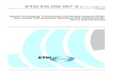 ETSI EG 202 057-4 Speech Processing - Transmission and Quality Aspects (STQ) - Umbrales de Calida