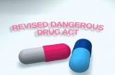 Revised Dangerous Drug Act