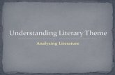 LA Literary Theme Analysis