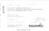 Roll Rate Stabilization of a Missile Configuration With a Wrap Around Fins in an Incompressible Flow