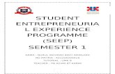 Student Entrepreneurial Experience Programm (SEEP) PPKS UMK