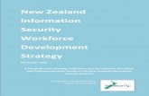 New Zealand Information Security Workforce Development Strategy - Nov 2012 - V1