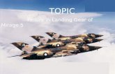 Landing Gear of Jet Aircraft